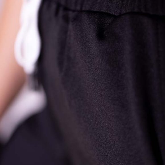 Cargo Pocket Black Joggers - Picture 9 of 9